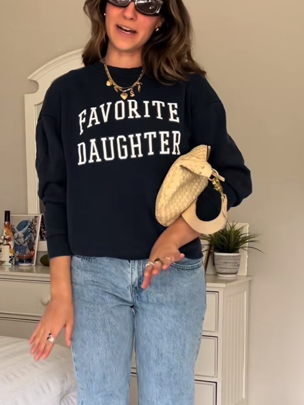 Favorite Daughter THE COLLEGIATE SWEATSHIRT
